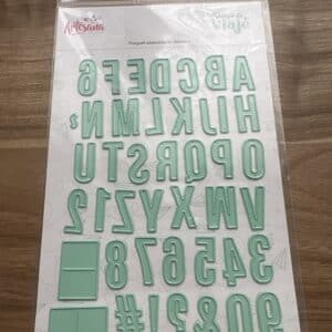 Troquel abecedario destino Artesana Taller