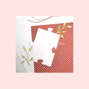 Troquel Background Puzzle Piece Gummiapan