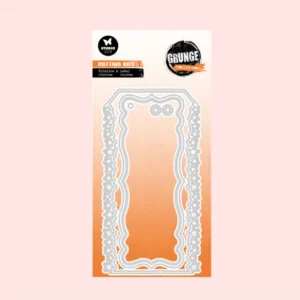 Troquel de corte Slimline & Label Star Grunge