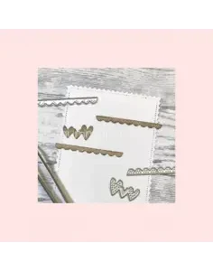Troquel Mini Borders and Hearts Gummiapan