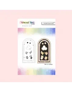 Troquel Rounded tag Tracey Hey