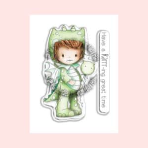 Sello  Little Dudes Dragon Dress Up Polkadoodles