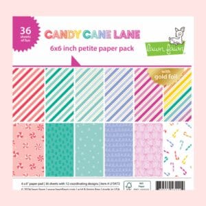 Pad papeles Candy Cane Lane 6x6 LF