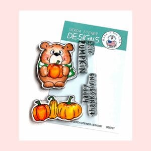 Sello Pumpkin Bear