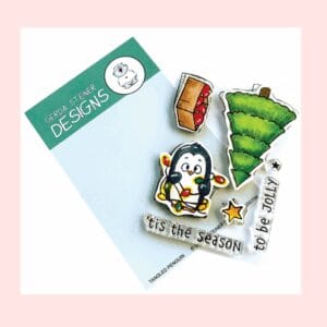 Sello  Tangled Penguin 3x4 GSD