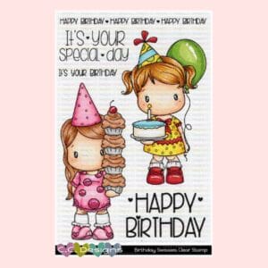 Sello Birthday Swissies