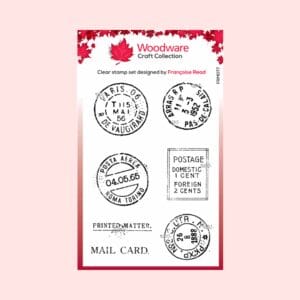 Sello Extra Postmarks Woodware