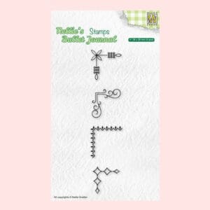 Nellie's Choice • Sello Suitable for Nellie's Bullet Journal Set of Edges 3