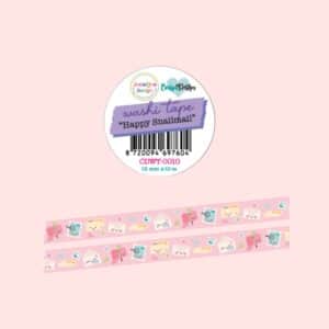 Washi Tape Stork Happy Mail