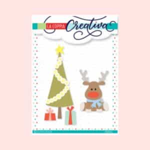 Troquel Reno de Navidad