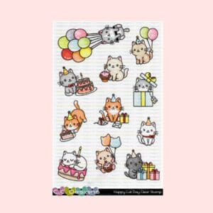 Sello Happy Cat day CCD