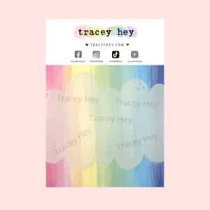 Stencil Large cloud Tracey Hey