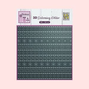 Carpeta de embossing Scandinavian Christmas