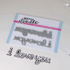 Troquel I love you