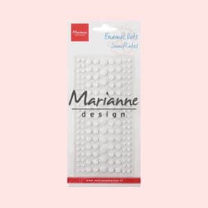 Enamel dots Copos de nieve