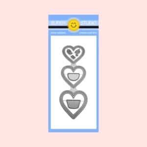 Troquel Window Trio Heart Portrait
