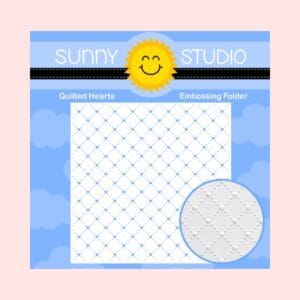 Carpeta de Embossing Quilted Hearts