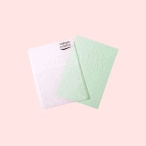 Carpeta de Embossing Feliz Cumpleaños con Puntos.Vaessen Creative