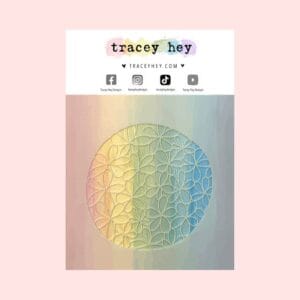 Stencil Tracey Hey “Circle Blooms”