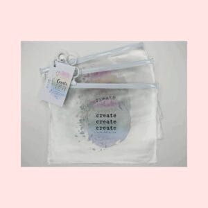 Tracey Hey - Bolsas de PVC tamaño A5 (paquete de 3)