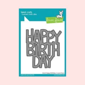 Troquel Giant Happy Birthday LF