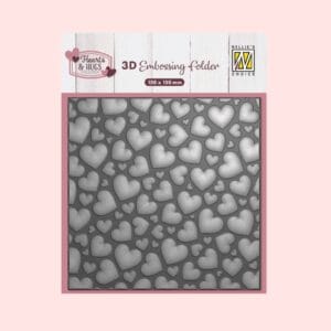 Carpeta de Embossing Pop Up Hearts