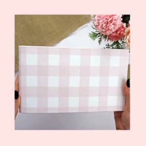 Carpeta 4×6″ Vichy