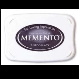 Almohadilla de tinta Memento Tuxedo Negro