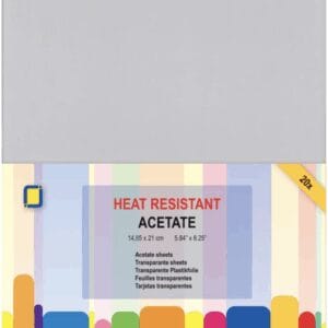 Hojas de acetato resistentes al calor A5