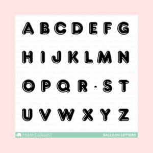 Sello Balloon Letters