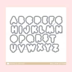 Troquel Balloon Letters