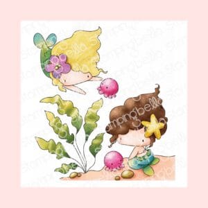 Sello LITTLE CUTIE MERMAIDS & OCTOPUS FRIENDS