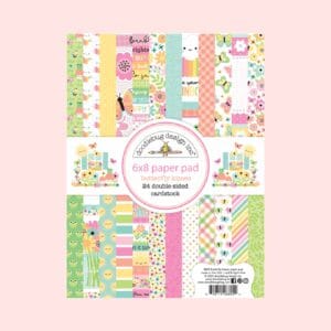 Pad Papeles Butterfly Kisses 6x8 Inch