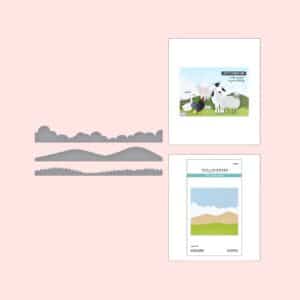 Troquel Landscape Edges Etched Spellbinders