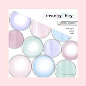Pad Papeles Essentials - Pastel Hues - Tracey Hey