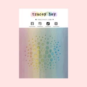 Stencil Bubble Burst Tracey Hey