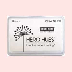 Unicorn White Pigment Ink Pad Hero Arts
