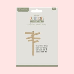 Conjunto sellos y troquel The Great Outdoors