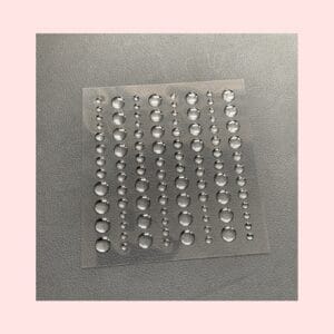 Enamel Dots Clear Water S&B