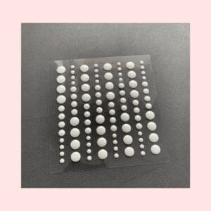 Enamel Dots Soft White (96pcs)