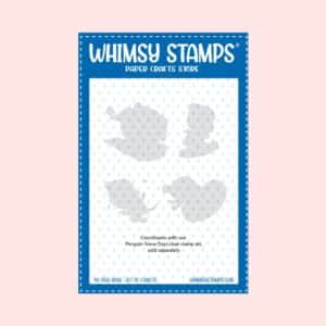 Whimsy Stamps Penguin Snow Days NoFuss Masks
