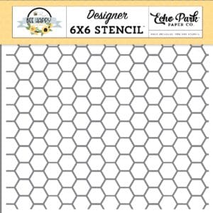 Stencil Beehive Hexagon