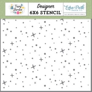 Stencil Sparkle Wherever You Go