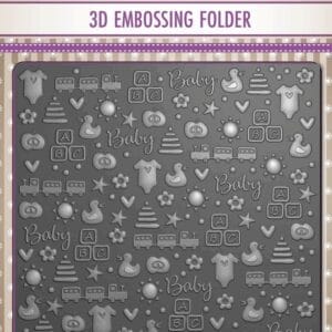 Carpeta de Embossing Baby Things