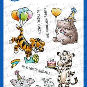 Sellos Jungle Birthday WS