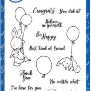 Sellos Bunny Balloons 2 WS