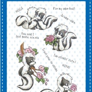 Sellos Odorable Skunks WS