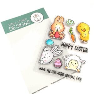 Sellos Peeking Easter Friends GSD