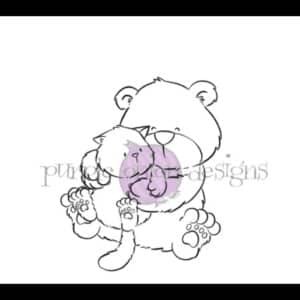 Sello Brownie Bear & Tofu Cuddles p.o