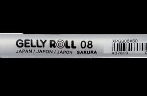 Sakura • Bolígrafo de gel Gelly roll Blanco 08